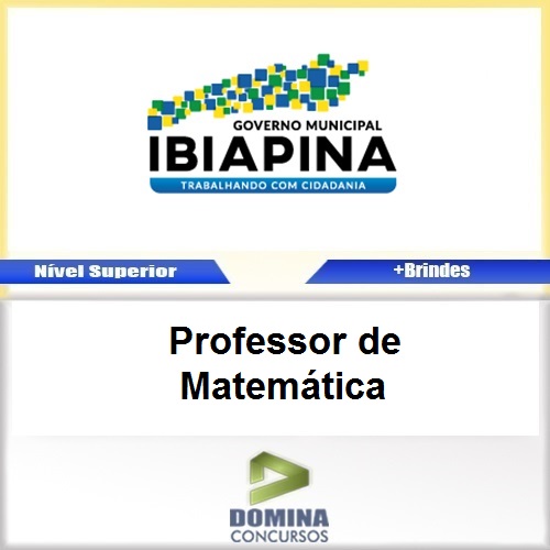 Apostila Ibiapina CE 2017 Professor de Matemática