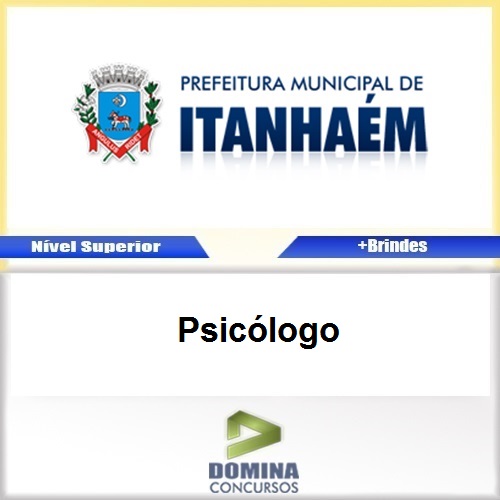 Apostila Concurso Itanhaém SP 2017 Psicólogo