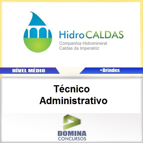 Apostila HidroCALDAS SC Técnico Administrativo PDF