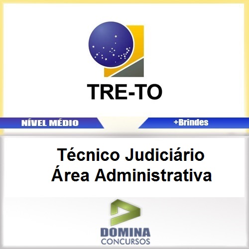 Apostila TRE TO 2017 Técnico Judiciário Administrativa