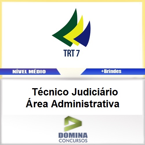 Apostila TRT 7 Regiao 2017 Técnico Judiciário ADM