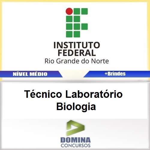 Apostila IFRN 2017 Técnico Laboratório Biologia