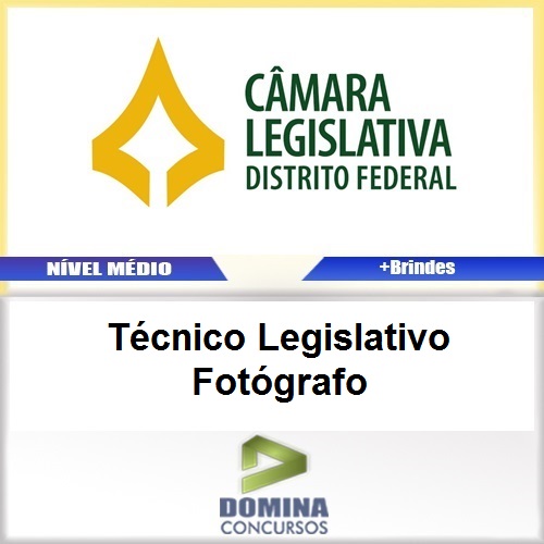Apostila CLDF 2017 Técnico Legislativo Fotógrafo