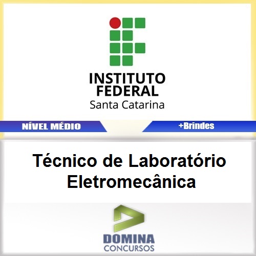 Apostila IFSC 2017 Técnico Laboratório Eletromecânica