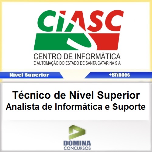 Apostila CIASC 2017 Analista de Informática e Suporte