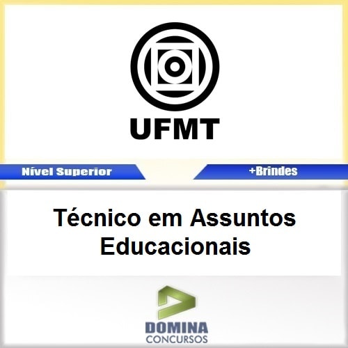 Apostila UFMT 2017 Técnico em Assuntos Educacionais