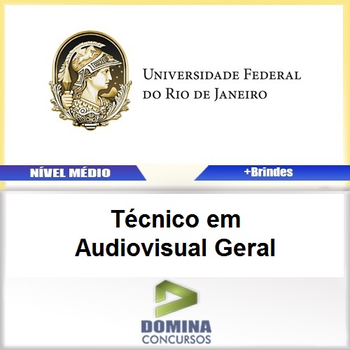 Apostila UFRJ 2017 Técnico em Audiovisual Geral