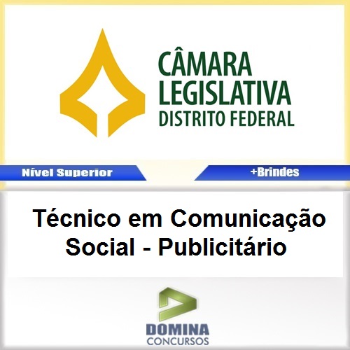 Apostila CLDF 2017 TEC Comunicação Social Publicitário