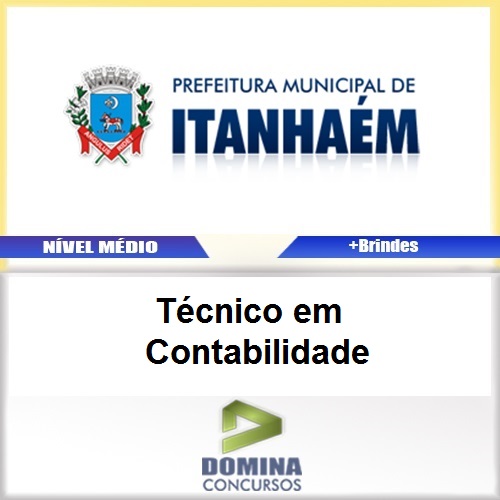 Apostila Itanhaém SP 2017 Técnico em Contabilidade