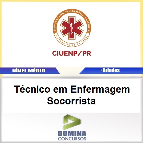 Apostila CIUENP SAMU 2017 TEC Enfermagem Socorrista