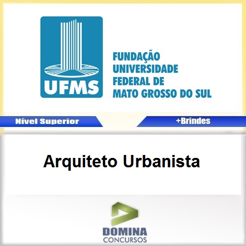 Apostila Concurso UFMS 2017 Arquiteto Urbanista PDF