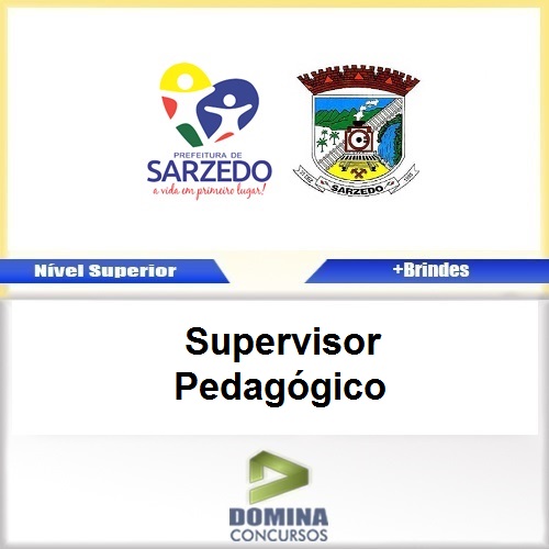 Apostila Concurso Sarzedo MG 2017 Supervisor Pedagógico