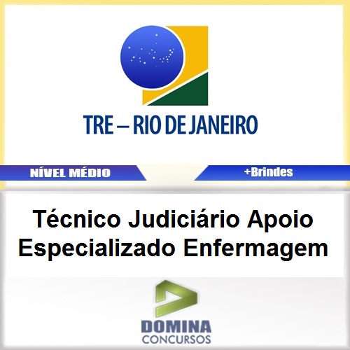 Apostila TRE RJ 2017 Técnico Judiciário Enfermagem