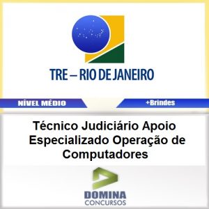Apostila TRE RJ 2017 TEC JUD Operação Computadores