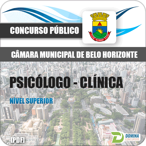 Apostila Concurso Belo Horizonte MG 2017 Psicólogo Clínica