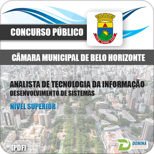 Apostila Belo Horizonte MG 2017 Analista TI Desenvolvimento Sistemas