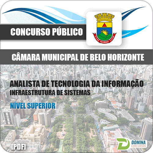 Apostila Belo Horizonte MG 2017 Analista TI Infraestrutura Sistemas