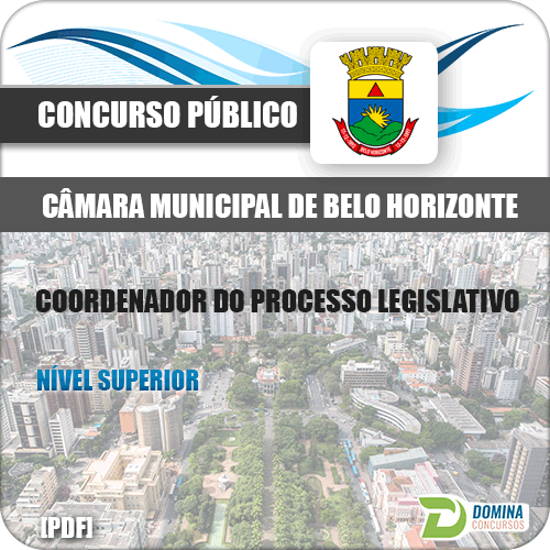 Apostila Belo Horizonte MG 2017 Coordenador Processo Legislativo