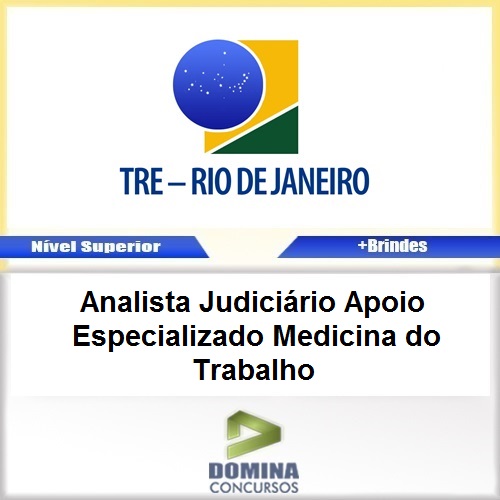Apostila TRE RJ 2017 Analista JUD Medicina do Trabalho