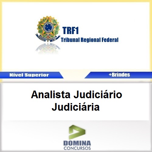 Apostila TRF 1 Região 2017 Analista Judiciário Judiciária