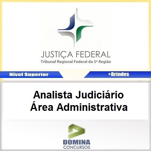 Apostila TRF 5 Regiao 2017 Analista Judiciário Administrativa