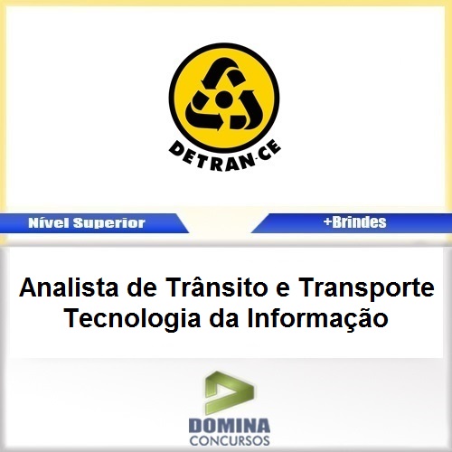 Apostila DETRAN CE 2017 Analista Trânsito TI PDF