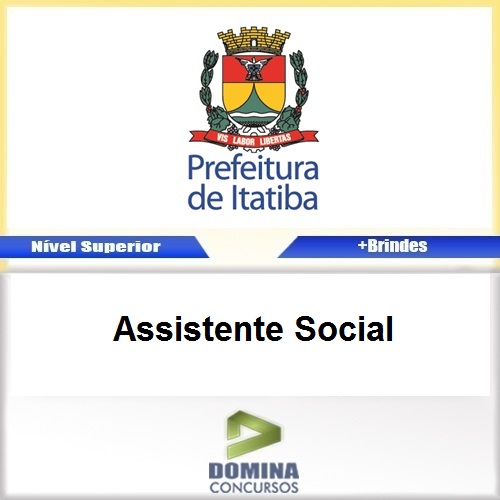 Apostila Concurso Itatiba SP 2017 Assistente Social