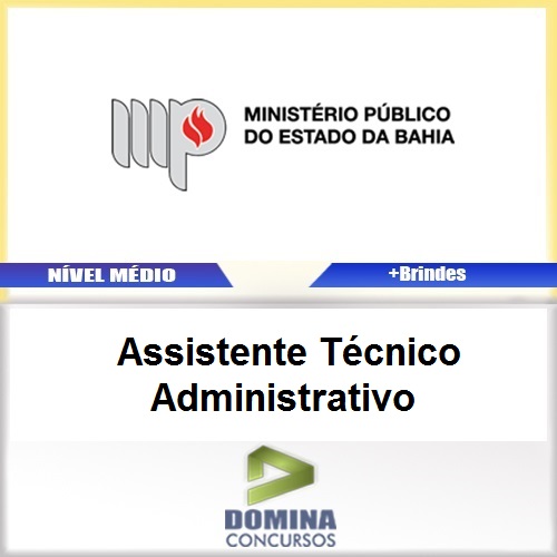 Apostila MP BA 2017 Assistente Técnico Administrativo