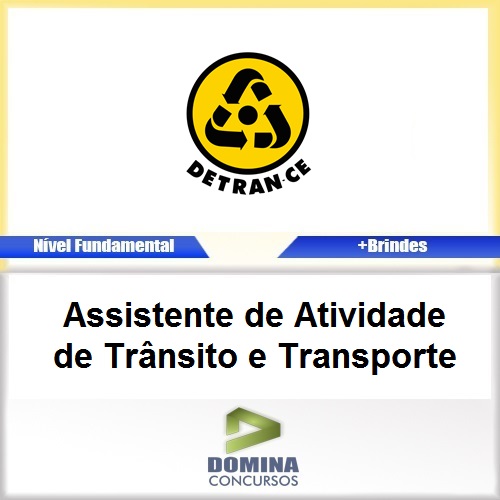 Apostila DETRAN CE 2017 ASS Atividade Trânsito Transporte