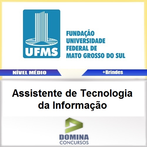 Apostila UFMS 2017 Assistente de Tecnologia da Informação