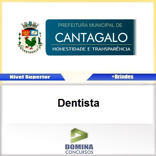 Apostila Concurso Cantagalo MG 2017 Dentista PDF