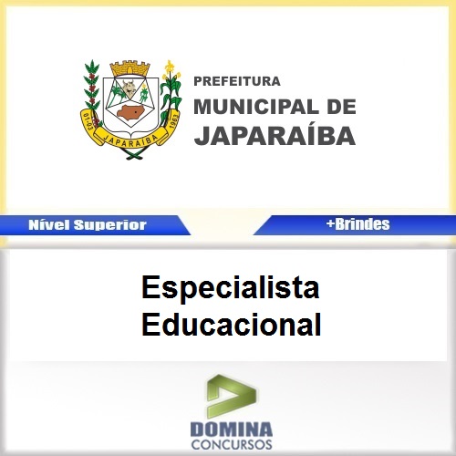 Apostila Concurso Japaraíba MG 2017 Especialista Educacional