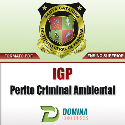 Apostila IGP SC 2017 Perito Criminal Ambiental PDF