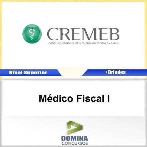 Apostila Concurso CREMEB BA 2017 Médico Fiscal I