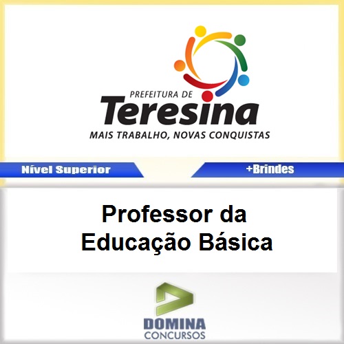 Apostila Teresina PI 2017 Professor da Educação Básica PDF