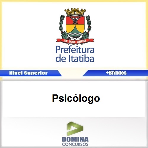 Apostila Concurso Itatiba SP 2017 Psicólogo Download