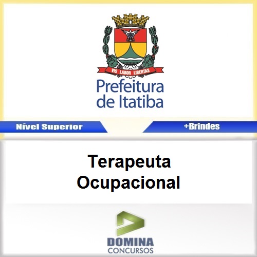 Apostila Concurso Itatiba SP 2017 Terapeuta Ocupacional