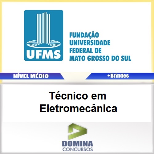 Apostila Concurso UFMS 2017 Técnico em Eletromecânica