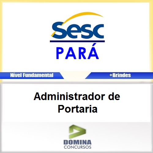 Apostila SESC DR PA 2017 Administrador de Portaria PDF