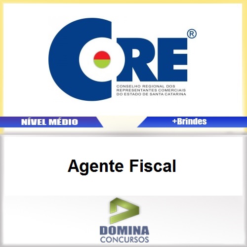 Apostila Concurso CORE SC 2017 Agente Fiscal Download