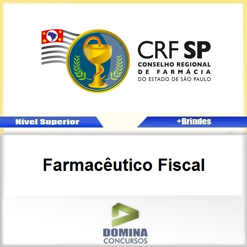 Apostila Concurso CRF SP 2017 Farmacêutico Fiscal