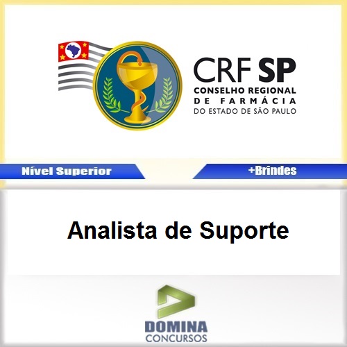 Apostila Concurso CRF SP 2017 Analista de Suporte