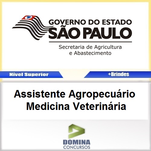 Apostila SAA SP 2017 ASS Agropecuário Medicina Veterinária