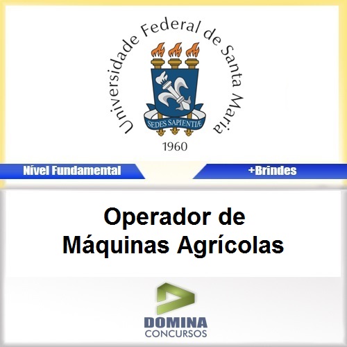 Apostila UFSM 2017 Operador de Máquinas Agrícolas