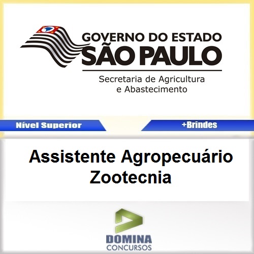 Apostila SAA SP 2017 Assistente Agropecuário Zootecnia