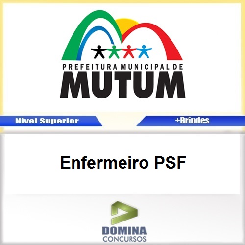 Apostila Concurso Mutum MG 2017 Enfermeiro PSF