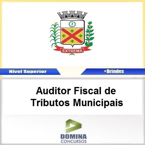 Apostila Extrema MG 2017 Auditor Fiscal de Tributos Municipais