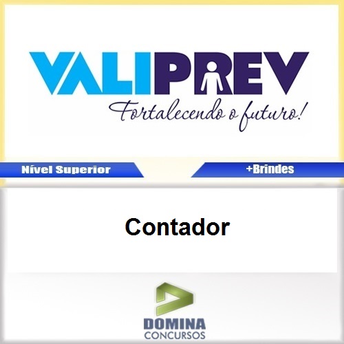 Apostila Concurso VALIPREV SP 2017 Contador PDF