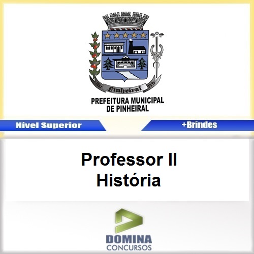 Apostila Concurso Pinheiral RJ 2017 Professor II História