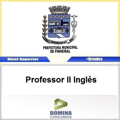 Apostila Pinheiral RJ 2017 Professor II Inglês Download
